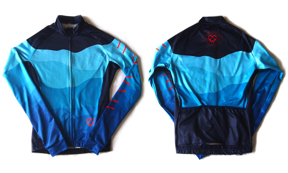 warsaw cycling long sleeve jersey