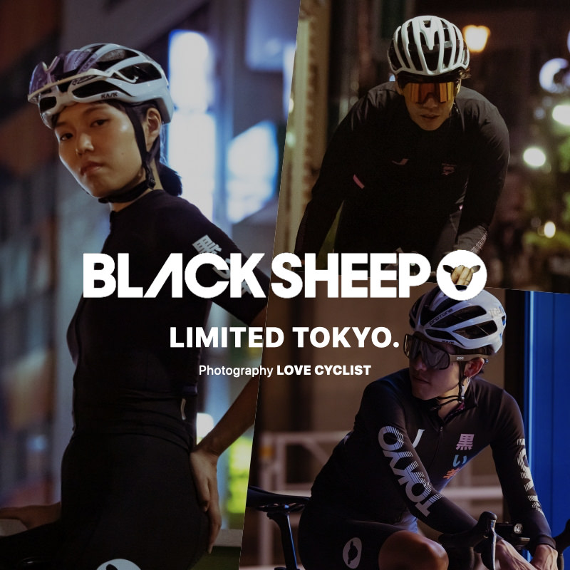 Black Sheep Cycling】LIMITED TOKYOのスチール撮影をプロデュースしま 