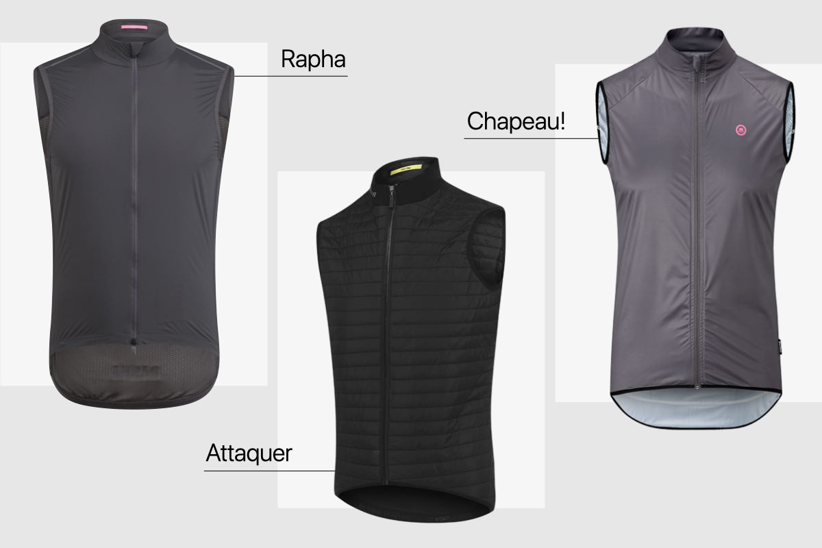 海外ブランドジレ Rapha / Attaquer / Chapeau!