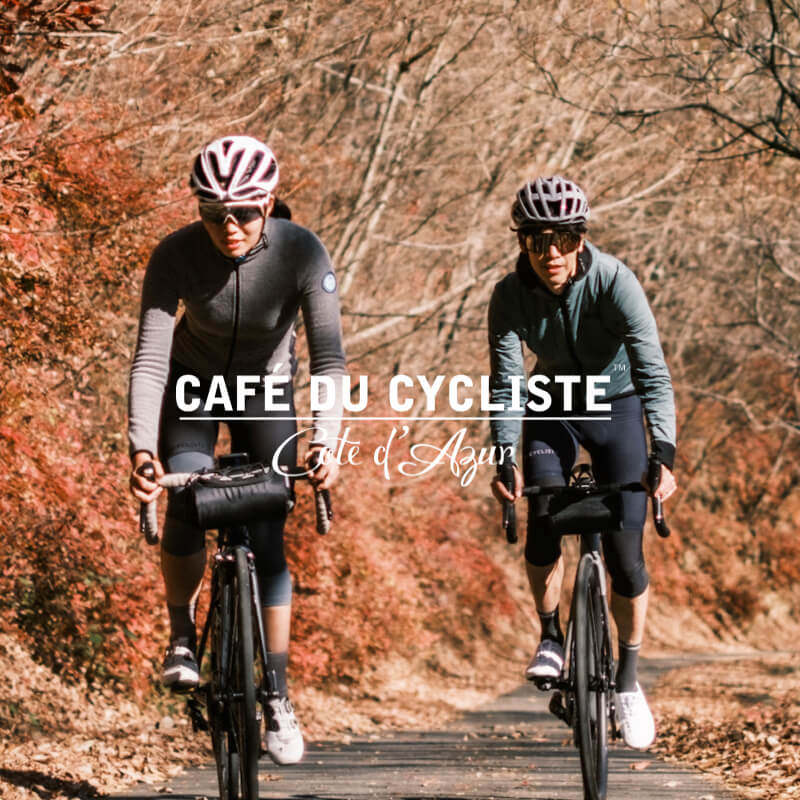 可愛くて機能的。「Café du Cycliste」の冬ウェアで行く先を彩る