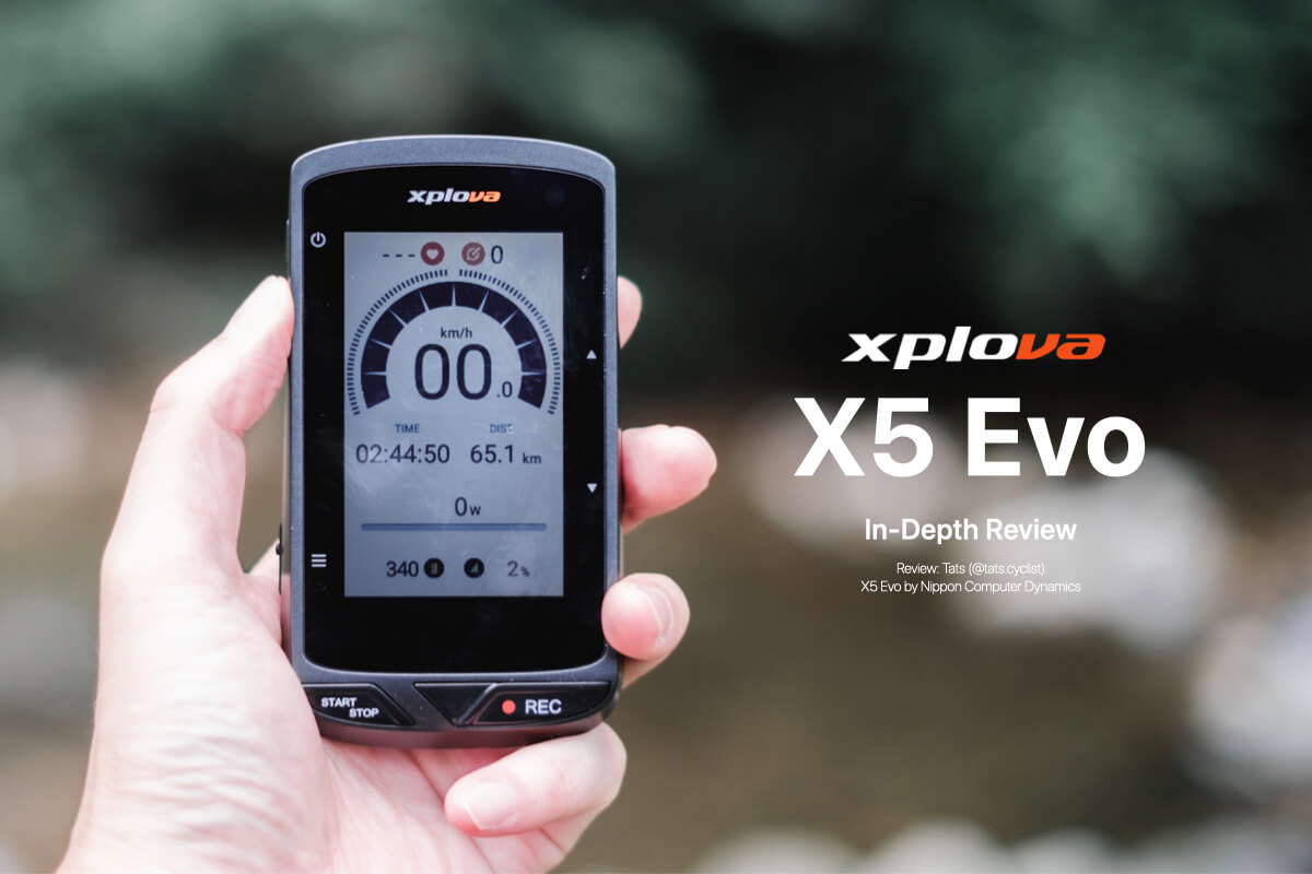 xplova X5 Evo』長期レビュー：サクサク操作のカメラ内蔵GPSサイコン 