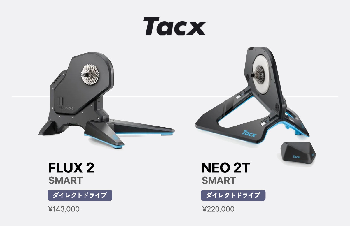 TACX FLUX ダイレクトドライブトレーナー zwift対応-