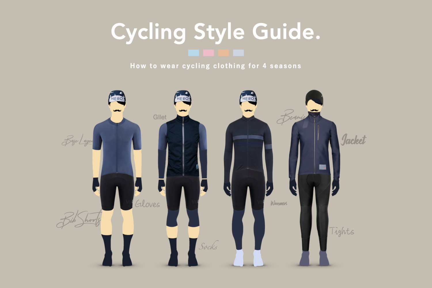 The Complete Outfit Guide to Cycling Clothing - Spring, Summer, Fall, and  Winter - LOVE CYCLIST
