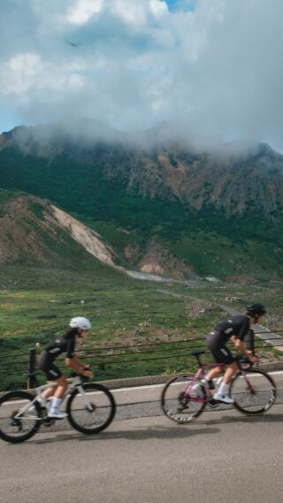 ぬくもりを感じながら走る。「Peloton de Paris」ウィンター